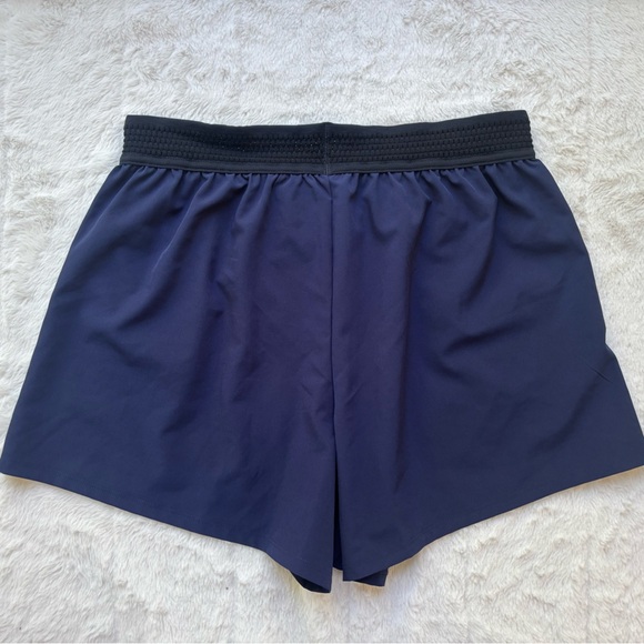Ralph Lauren Navy Blue Shorts with Black Waistband - Picture 5 of 5